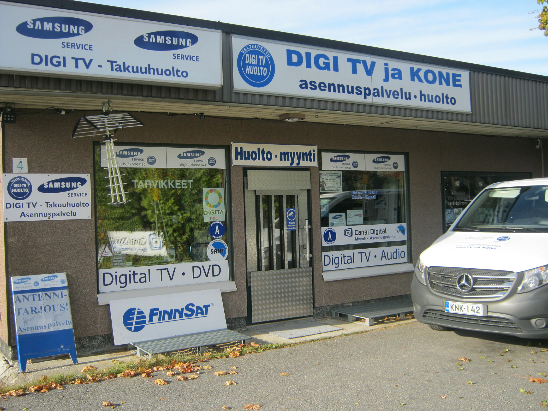 Digi TV ja kone, Radio TV-Kulmanen - MyHuittinen